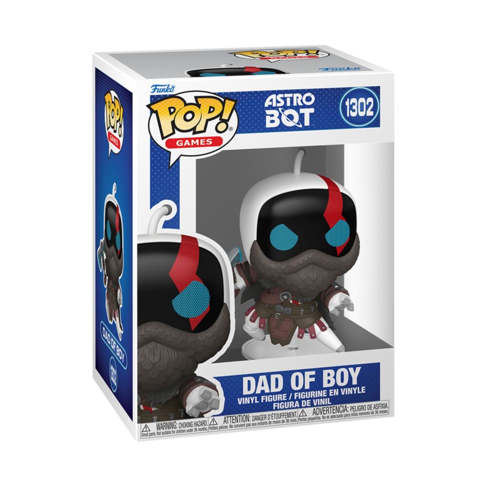 Astro Bot Figura POP! Games Vinyl Dad of Boy 9 cm