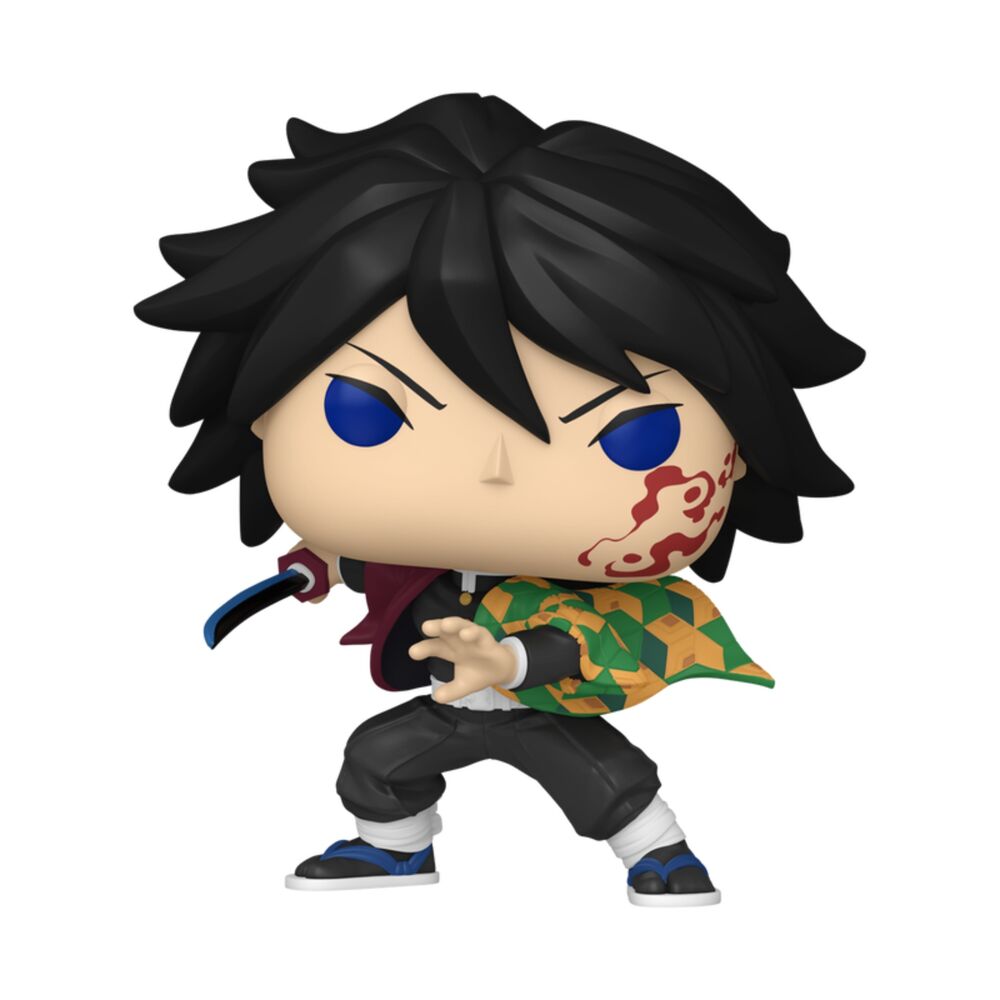 Demon Slayer: Kimetsu no Yaiba - The Movie Figura POP! Animation Vinyl Giyu 9 cm