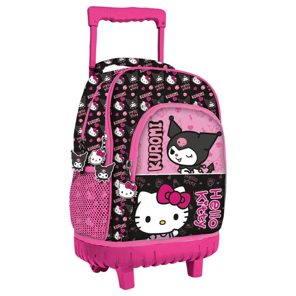 Trolley Kuromi & Hello Kitty 44cm Frikytopia
