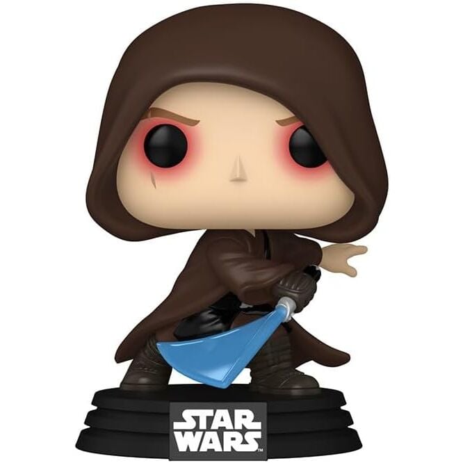 Star Wars Figura POP! Vinyl Cabezón Darth Vader (Unarmored) 10 cm