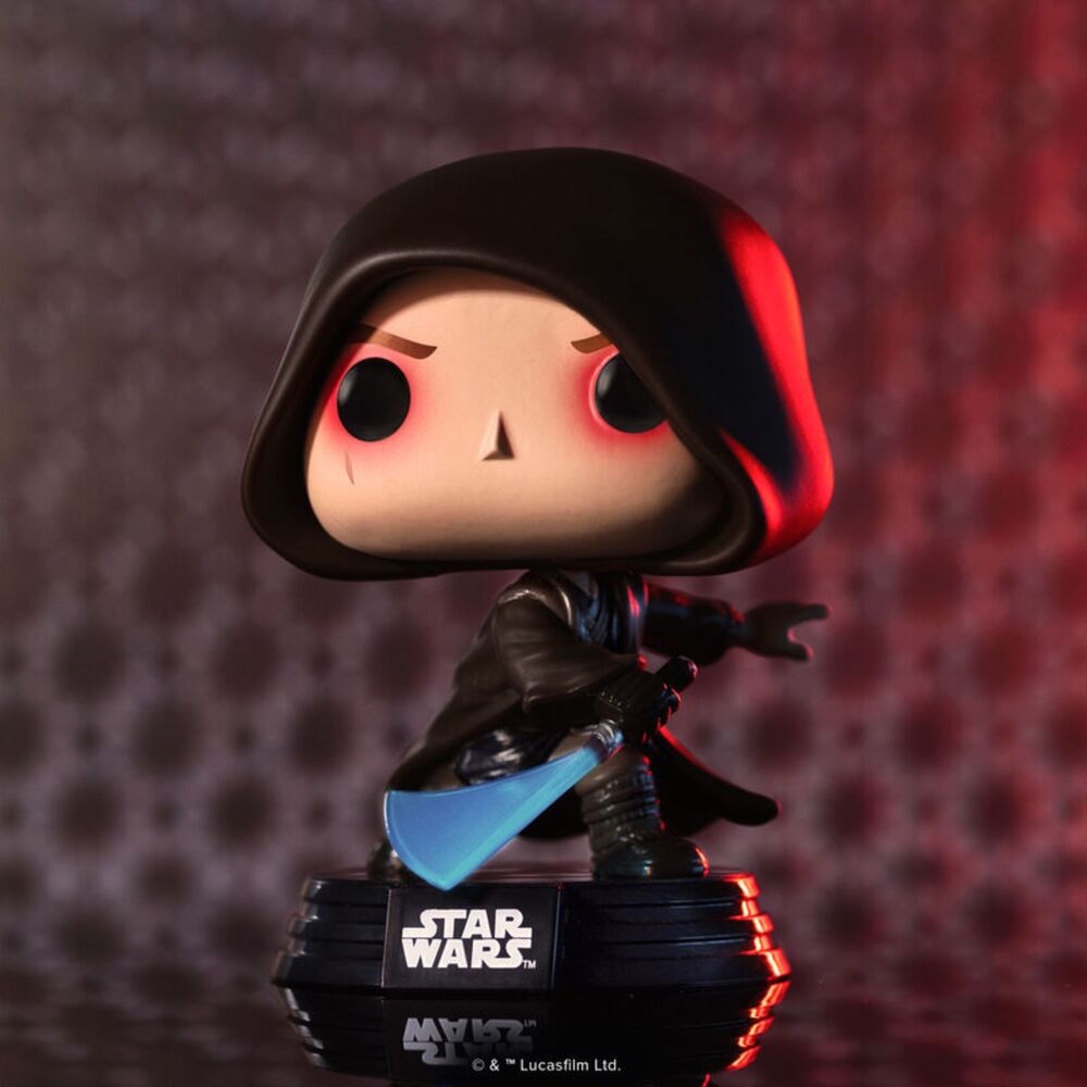 Star Wars Figura POP! Vinyl Cabezón Darth Vader (Unarmored) 10 cm