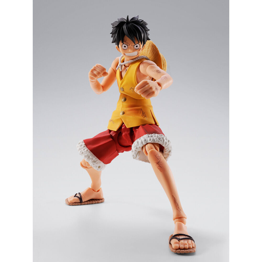 ONE PIECE MONKEY D.LUFFY MARINEFORD SHF