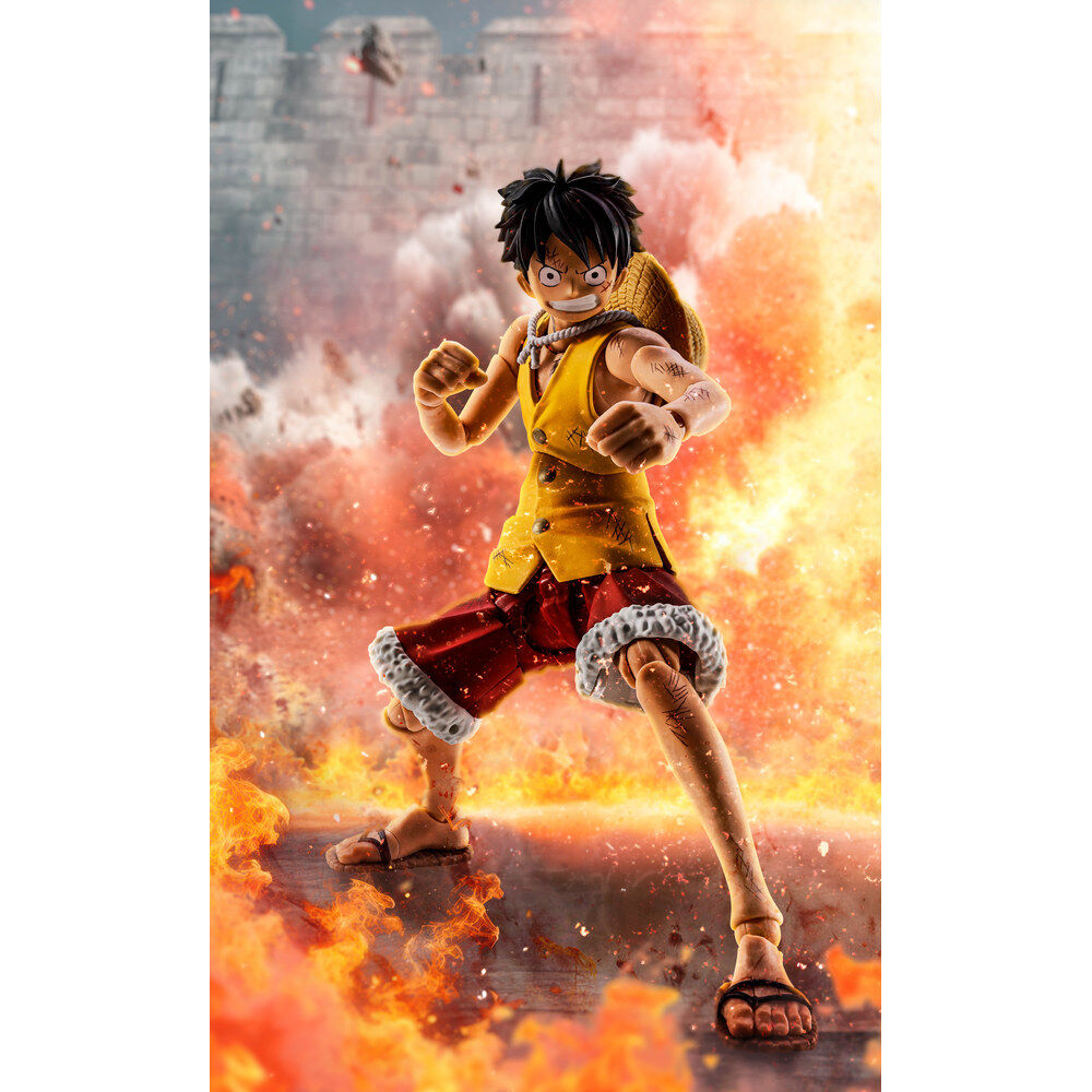 ONE PIECE MONKEY D.LUFFY MARINEFORD SHF