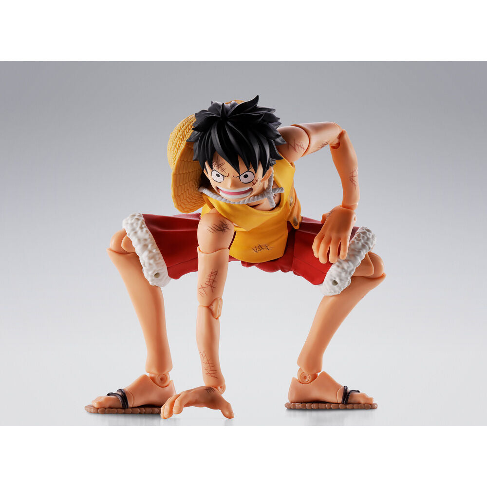 ONE PIECE MONKEY D.LUFFY MARINEFORD SHF