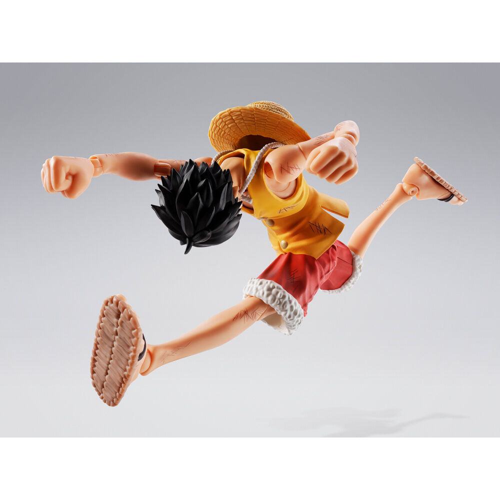 ONE PIECE MONKEY D.LUFFY MARINEFORD SHF