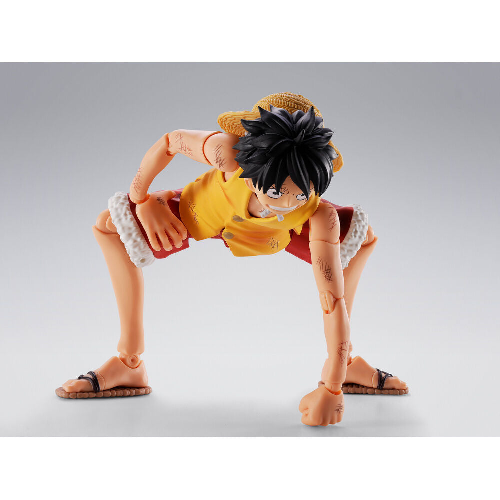ONE PIECE MONKEY D.LUFFY MARINEFORD SHF