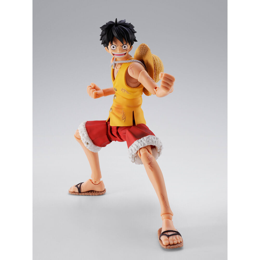 ONE PIECE MONKEY D.LUFFY MARINEFORD SHF