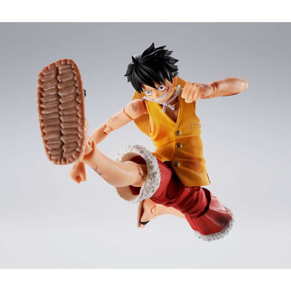 ONE PIECE MONKEY D.LUFFY MARINEFORD SHF