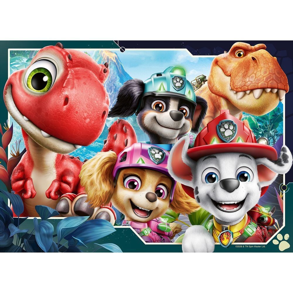 Puzzle Dino Movie Patrulla Canina Paw Patrol 4x42pzs