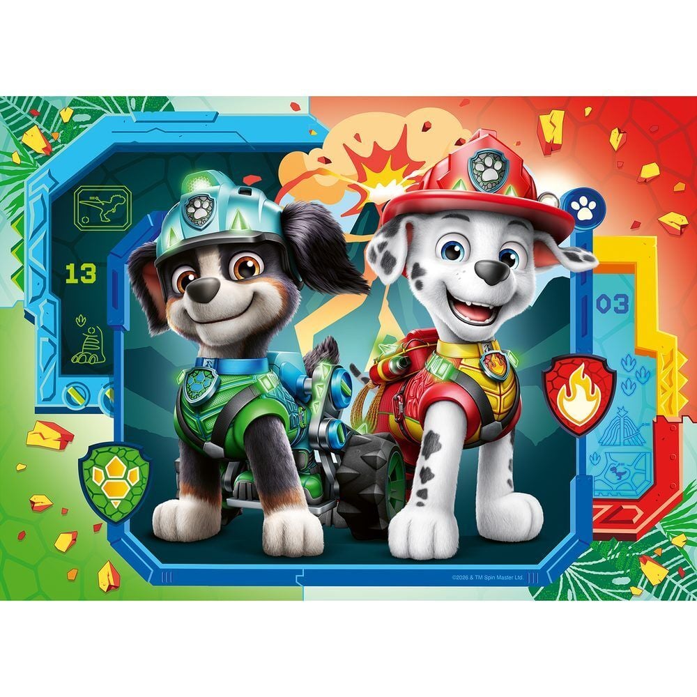 Puzzle Dino Movie Patrulla Canina Paw Patrol 4x42pzs