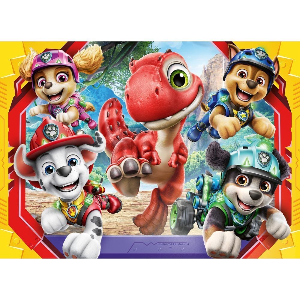 Puzzle Dino Movie Patrulla Canina Paw Patrol 4x42pzs