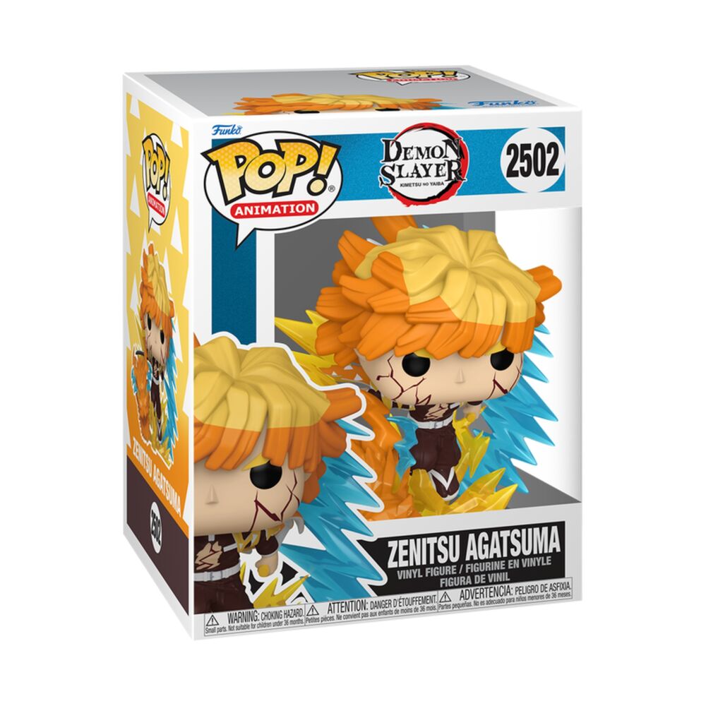 Demon Slayer: Kimetsu no Yaiba Figura POP! Premium Vinyl Zenitsu with Chase (Glow) 9 cm Surtido (3)