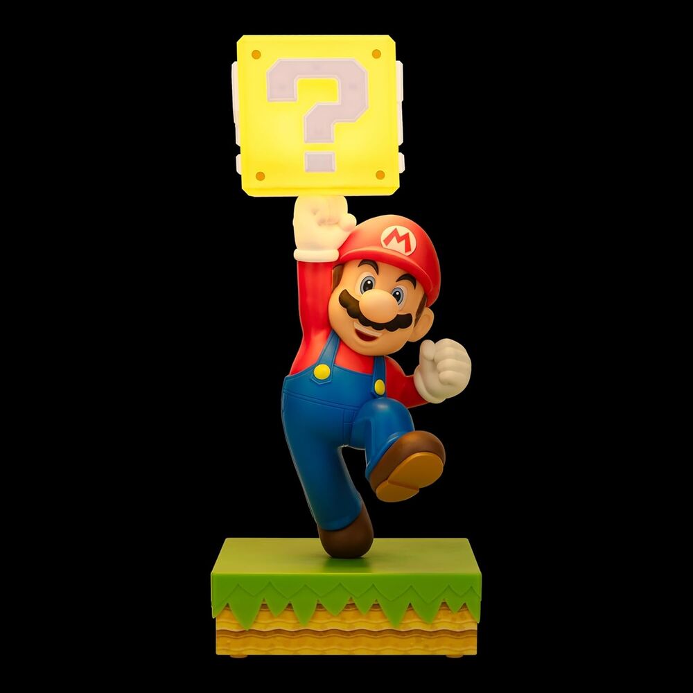 Super Mario Lámpara Diorama Mario