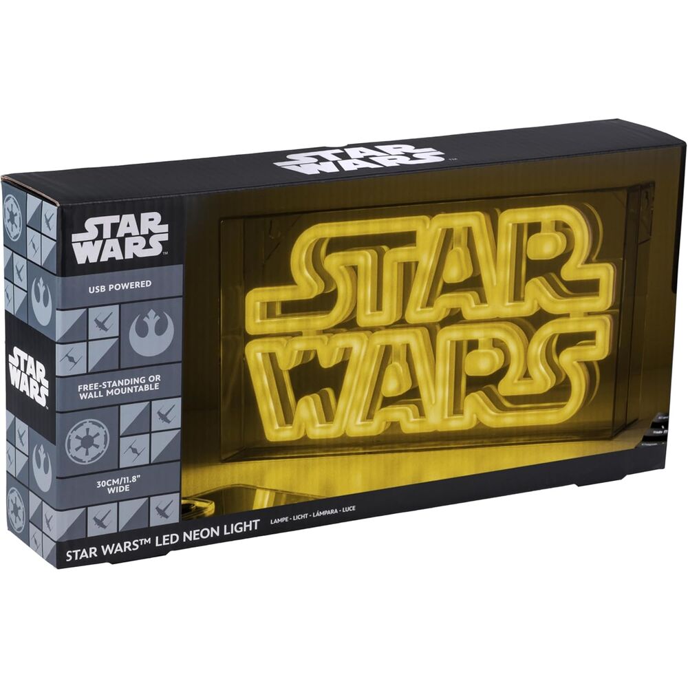 Lámpara paladone star wars logo led neon light