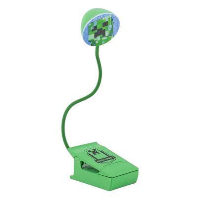 Lampara lectura Creeper Minecraft Frikytopia