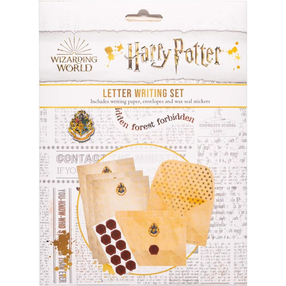 Set escritura cartas Hogwarts Harry Potter Frikytopia