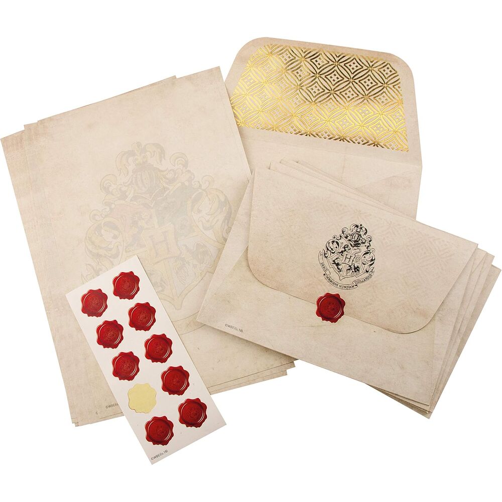 Set escritura cartas Hogwarts Harry Potter