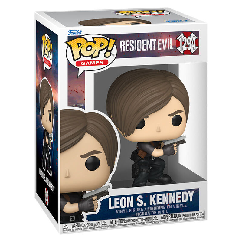 Resident Evil Figura POP! Games Vinyl Leon S. Kennedy 9 cm