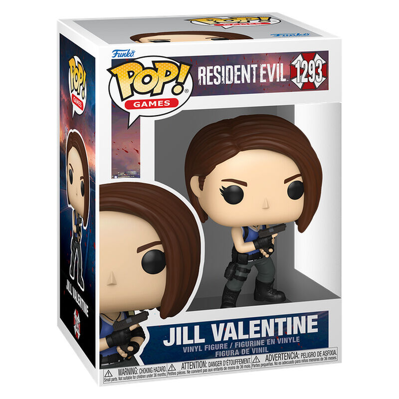 Resident Evil Figura POP! Games Vinyl Jill Valentine 9 cm