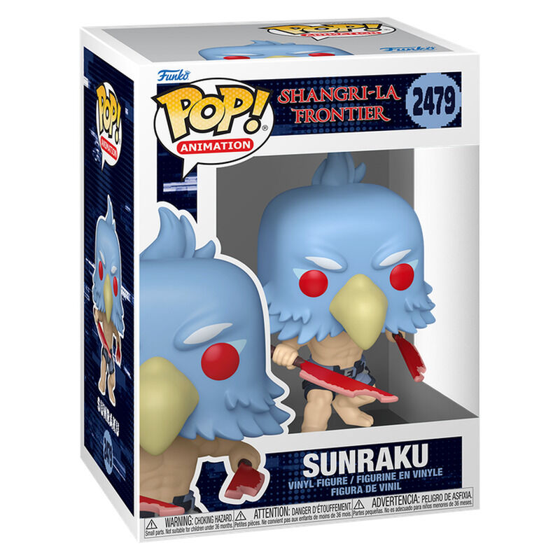 Shangri-La Frontier Figuras POP! Animation Vinyl Sunraku with Chase 9 cm Surtido (6)