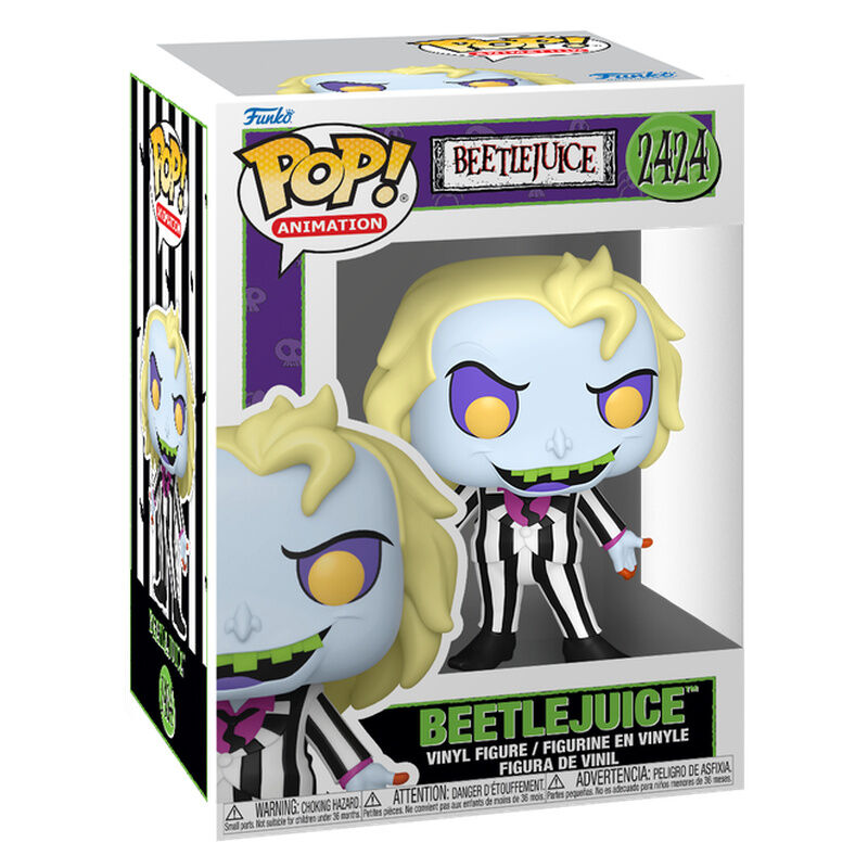 Beetlejuice (Animated) Figura POP! Animation Vinyl Beetlejuice 9 cm