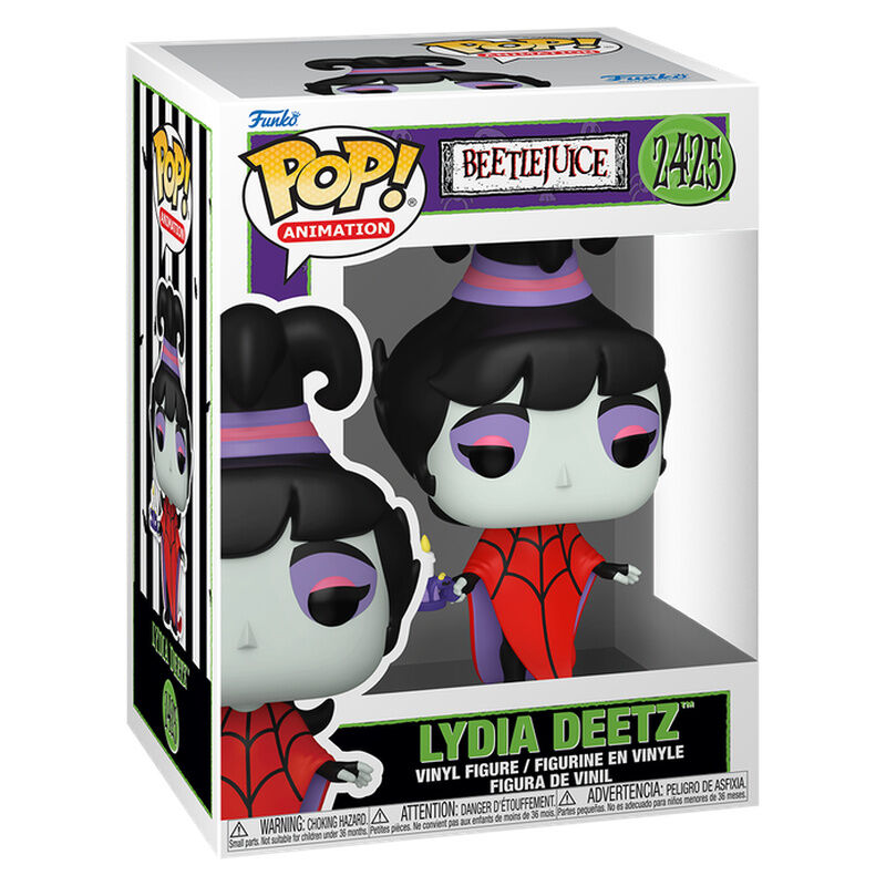 Beetlejuice (Animated) Figura POP! Animation Vinyl Lydia Deetz 9 cm