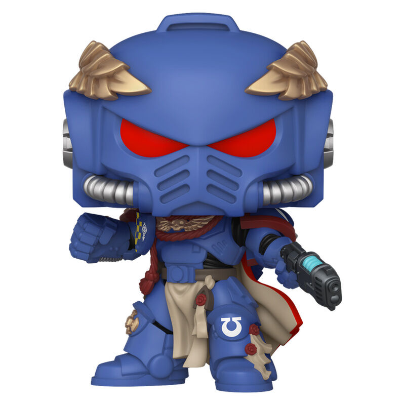 Warhammer 40,000 Figura POP! Games Vinyl Ultramarines Captain 9 cm
