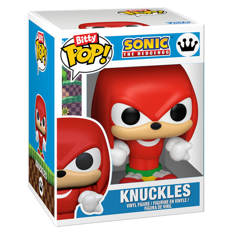 Sonic the Hedgehog Pack de 2 Figuras Bitty POP! Vinyl Knuckles & Shadow 2 cm