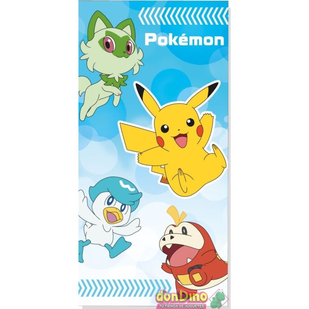 Toalla Pokemon y Amigos Pokemon Frikytopia