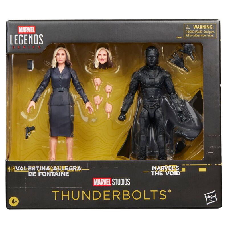 Thunderbolts Marvel Legends Pack de 2 Figuras Valentina Allegra de Fontaine & Marvel's The Void 15 cm