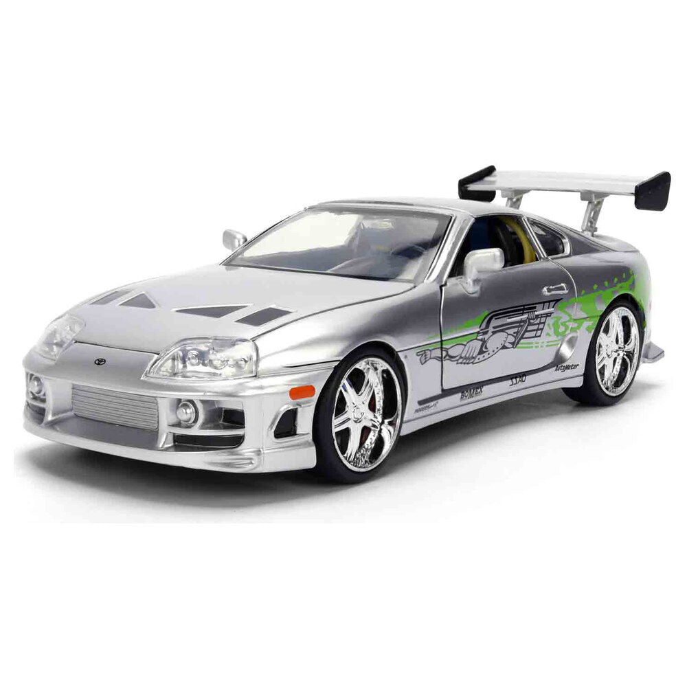 A Todo Gas Diecast Vehículo 1:24 Anniversary Brian's Toyota 19 cm