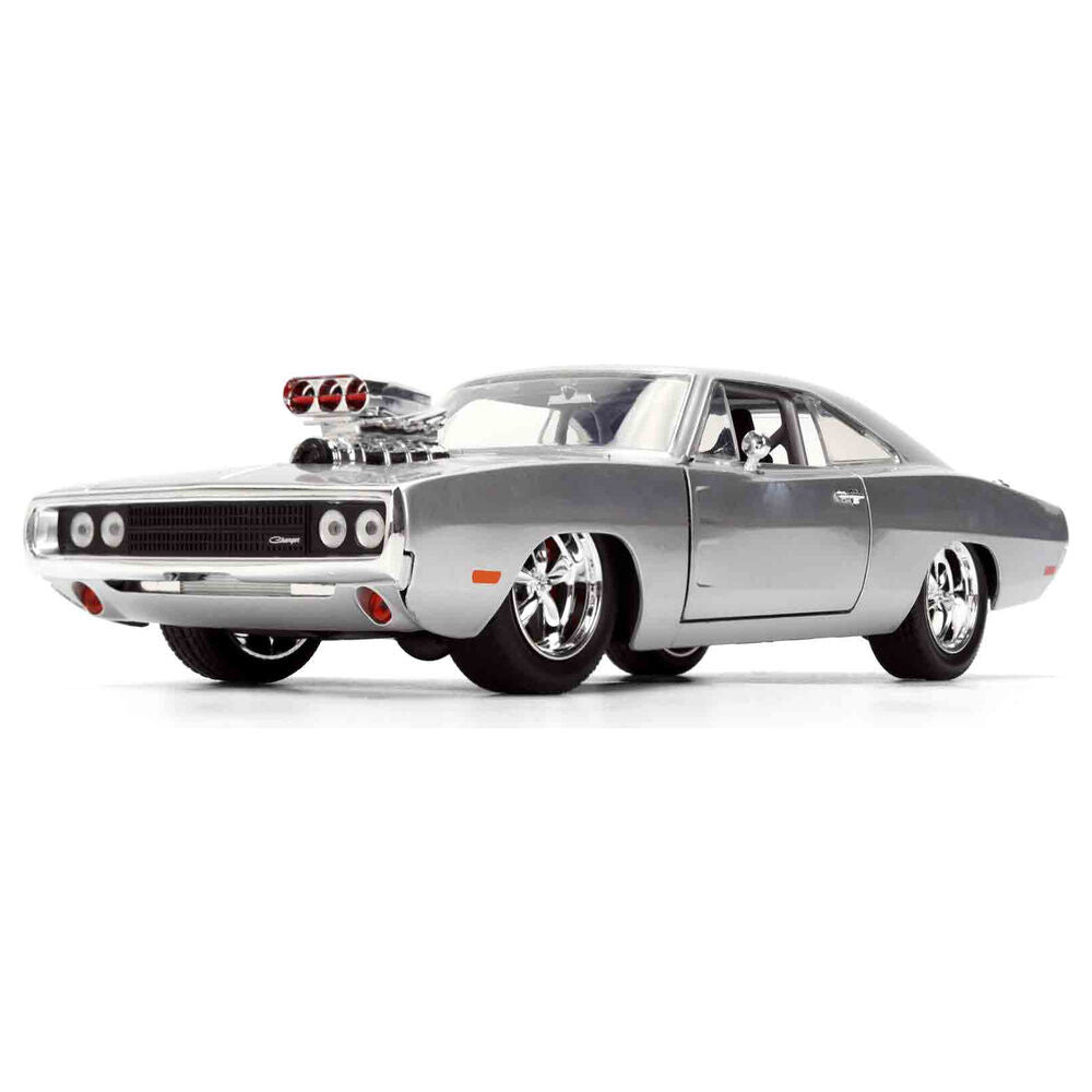 A Todo Gas Diecast Vehículo 1:24 Anniversary Dom's Dodge 19 cm