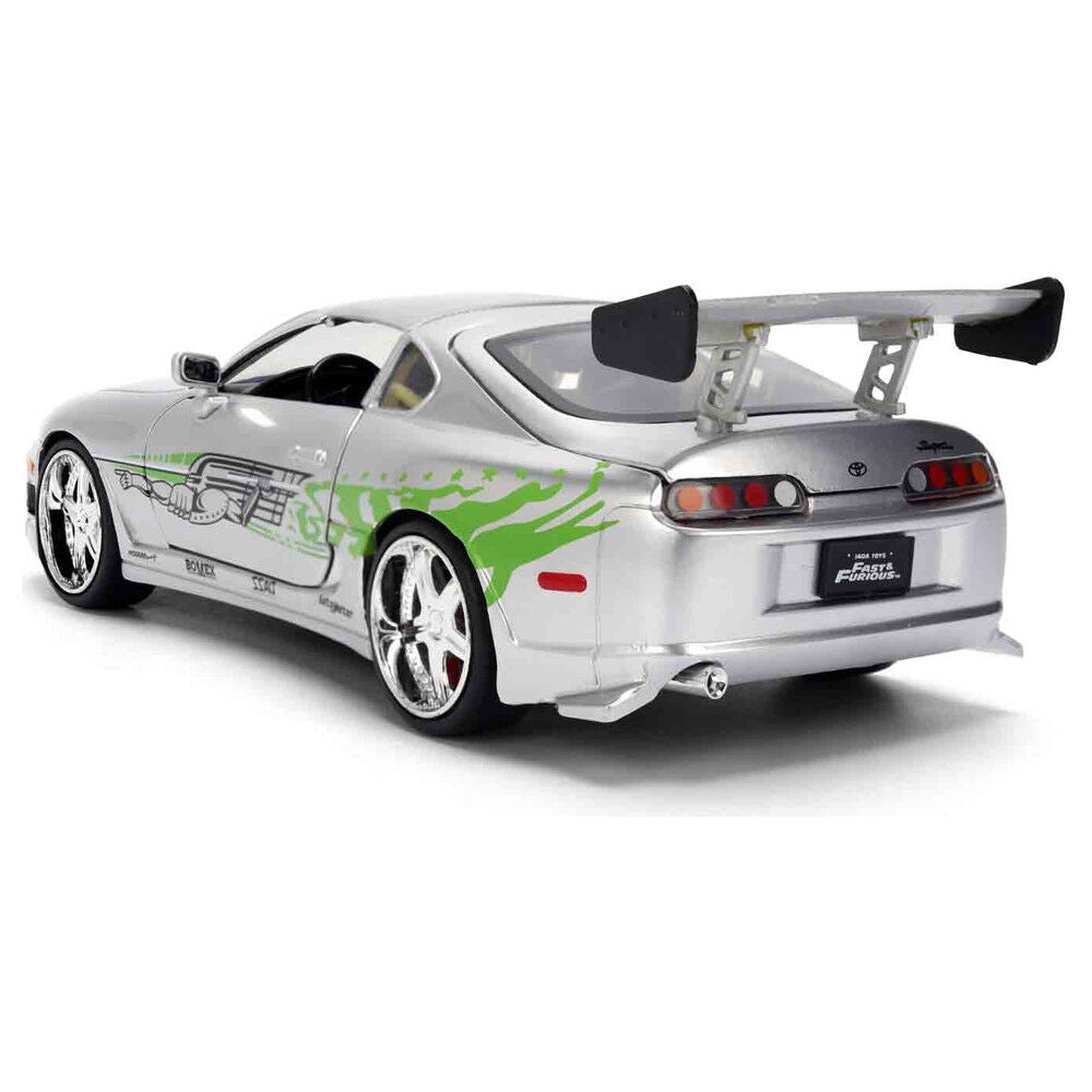 A Todo Gas Diecast Vehículo 1:24 Anniversary Brian's Toyota 19 cm