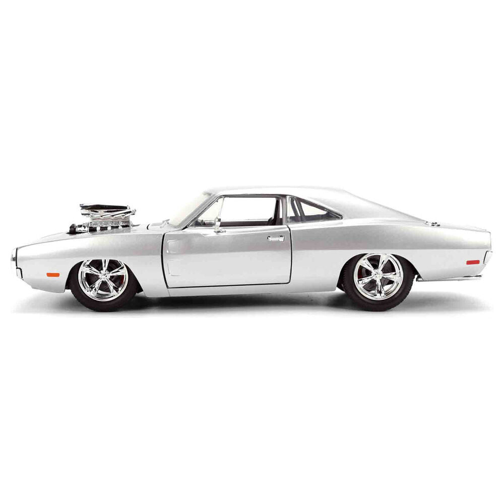 A Todo Gas Diecast Vehículo 1:24 Anniversary Dom's Dodge 19 cm