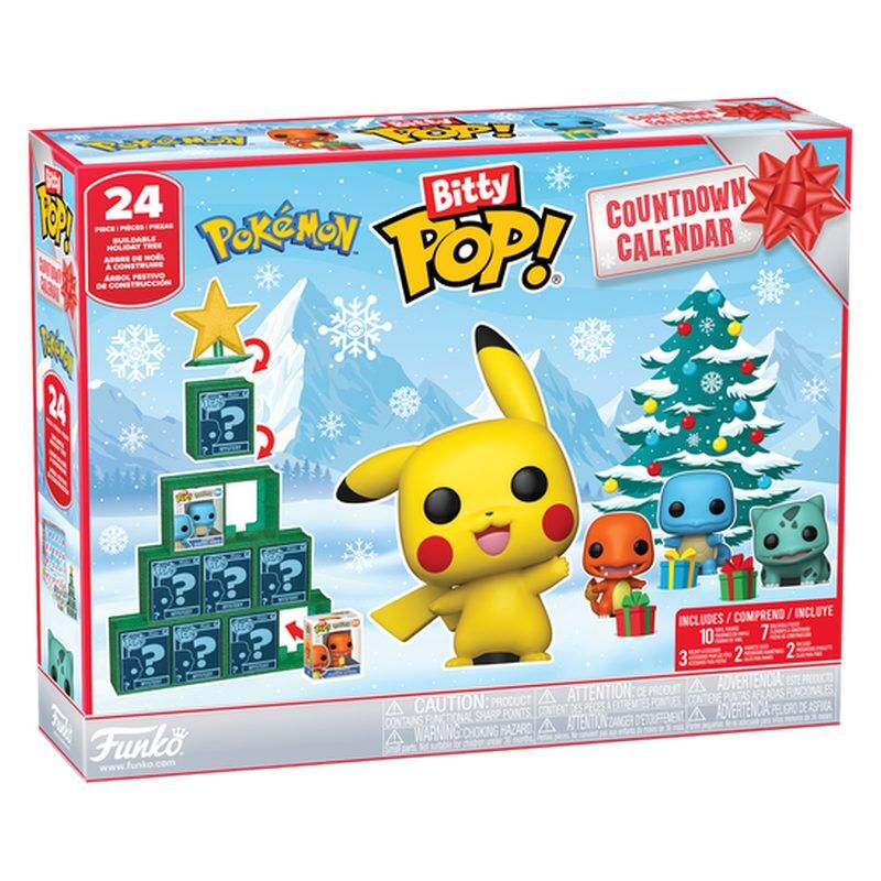 Pokémon Bitty POP! Calendario de adviento 24 Day Countdown