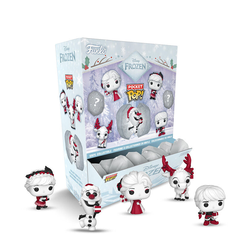 Frozen: El reino del hielo Figuras Pocket POP! Vinyl Snowballs 4 cm Expositor (12)