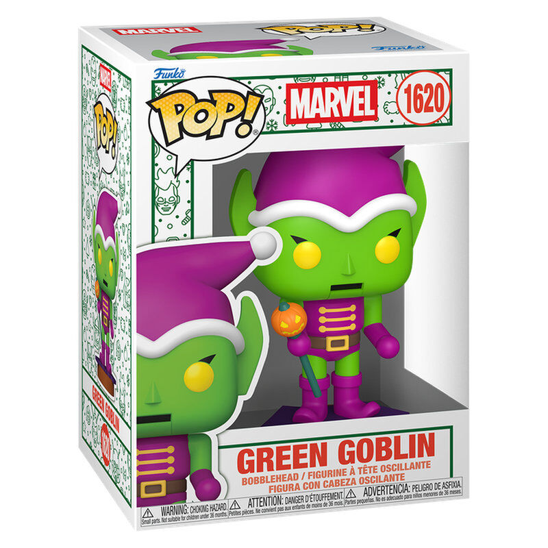 Marvel Figura POP! Vinyl : Holiday S6- Goblin(NTKR) 9 cm