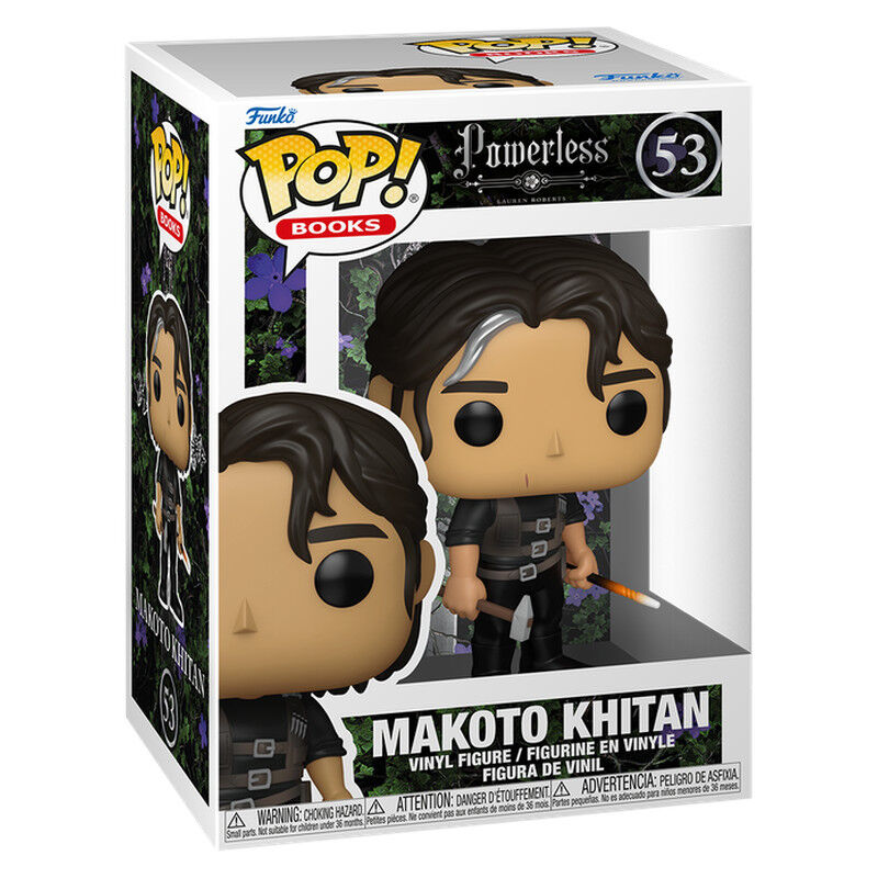 Powerless Figura POP! Books Vinyl Makoto Khitan 9 cm