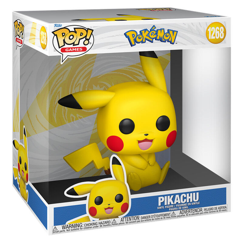 Pokémon Mystery Minis Minifiguras Pikachu (Sitting) 5 cm Expositor (12)
