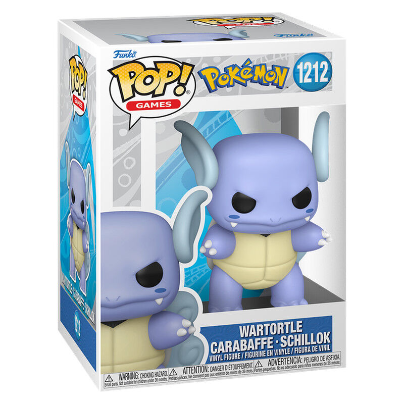 Pokémon POP! Games Vinyl Figura Wartortle 9 cm