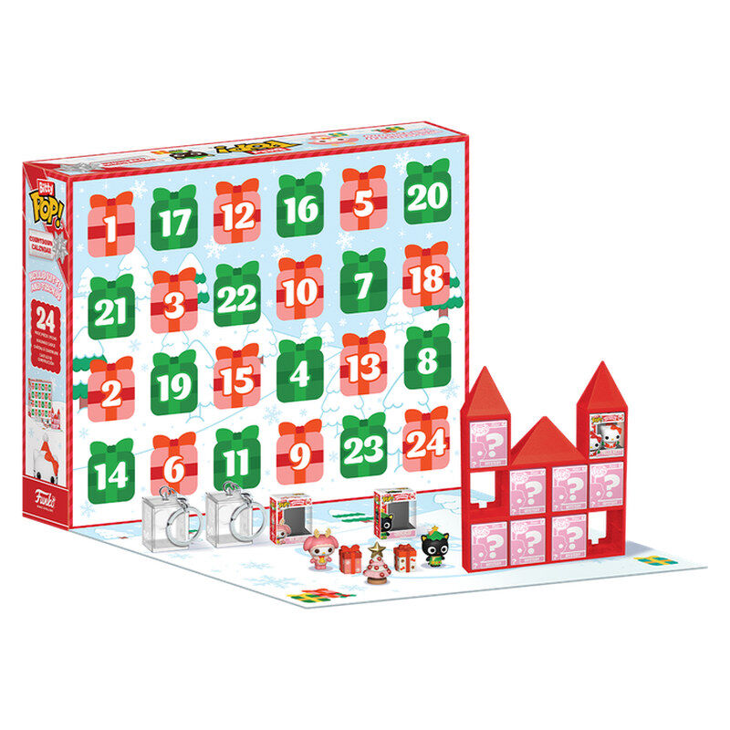 Hello Kitty Bitty POP! Calendario de adviento 24 Day Countdown