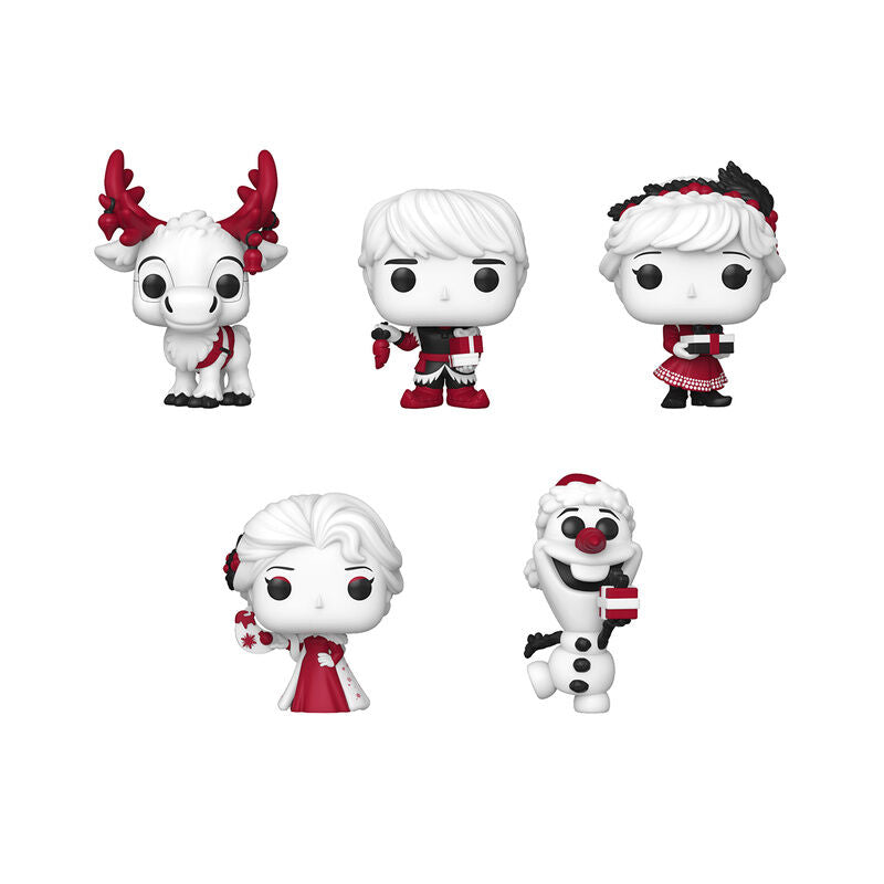 Frozen: El reino del hielo Figuras Pocket POP! Vinyl Snowballs 4 cm Expositor (12)
