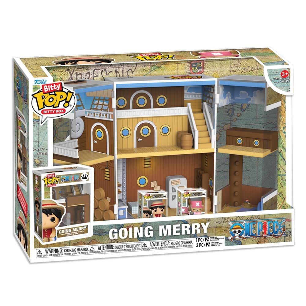 One Piece Bitty POP! Bitty Box Expositor con 2 Figuras de vinilo Going Merry