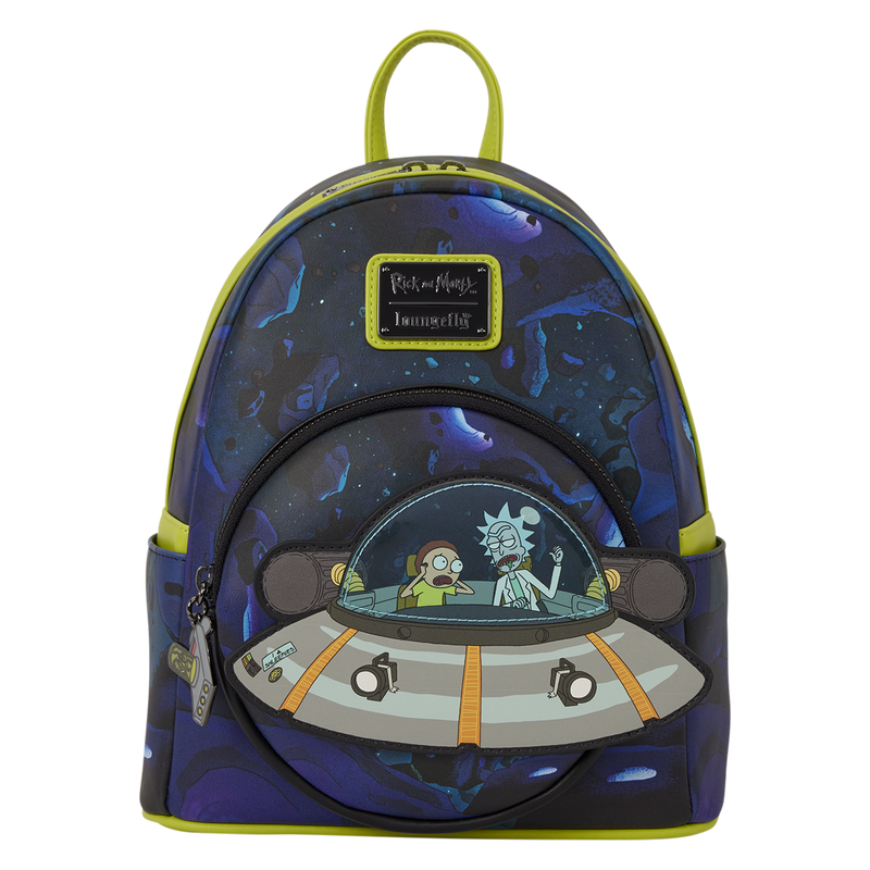 Mochila Cartoon Network Rick and Morty Space Cruiser Loungefly 26cm