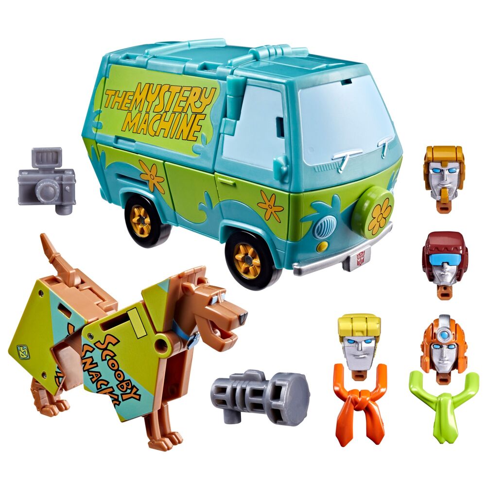 Transformers x Scooby-Doo Pack de 2 Figuras Mysterious Prime & Automutt 15 cm