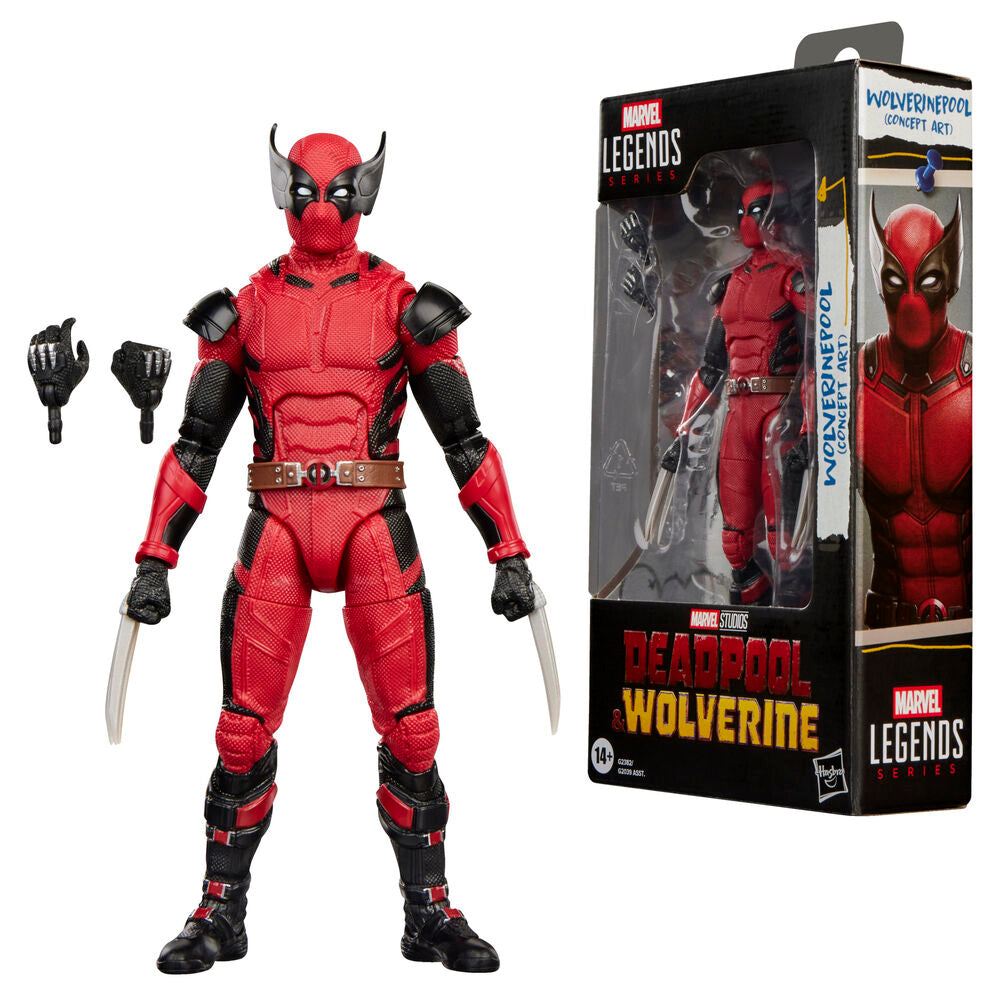 Deadpool & Wolverine Marvel Legends Figura Wolverinepool (Concept Art) 15 cm