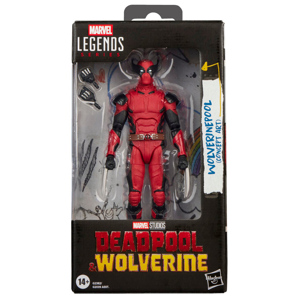 Deadpool & Wolverine Marvel Legends Figura Wolverinepool (Concept Art) 15 cm