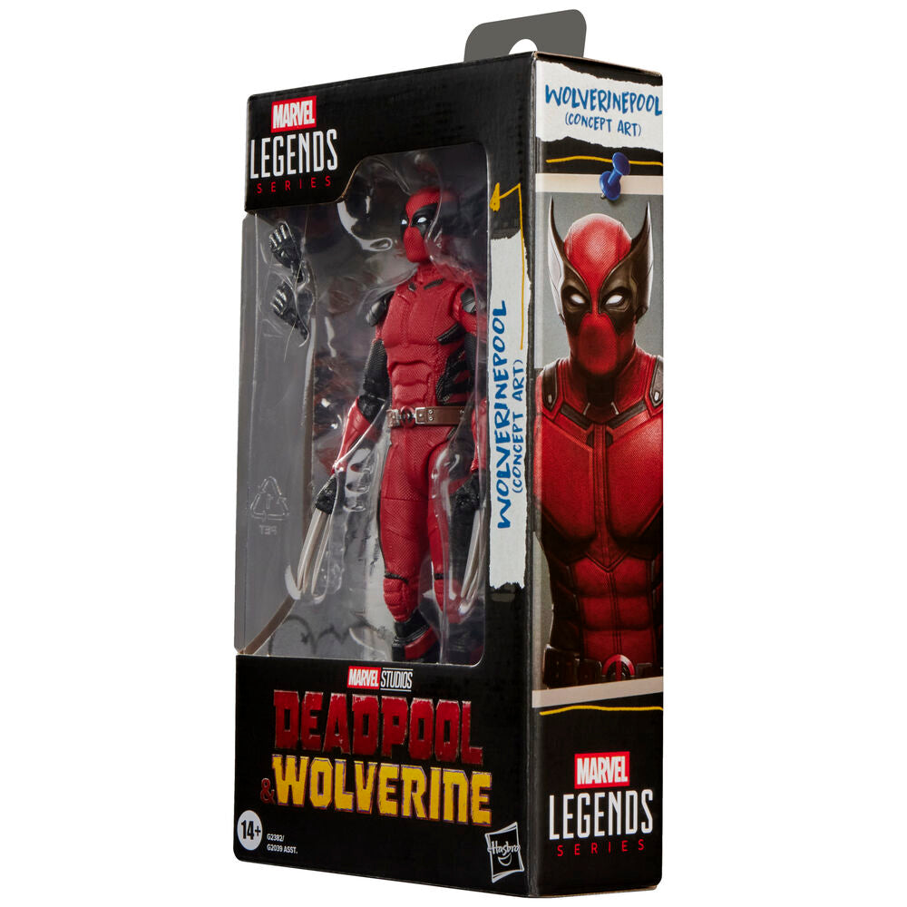 Deadpool & Wolverine Marvel Legends Figura Wolverinepool (Concept Art) 15 cm