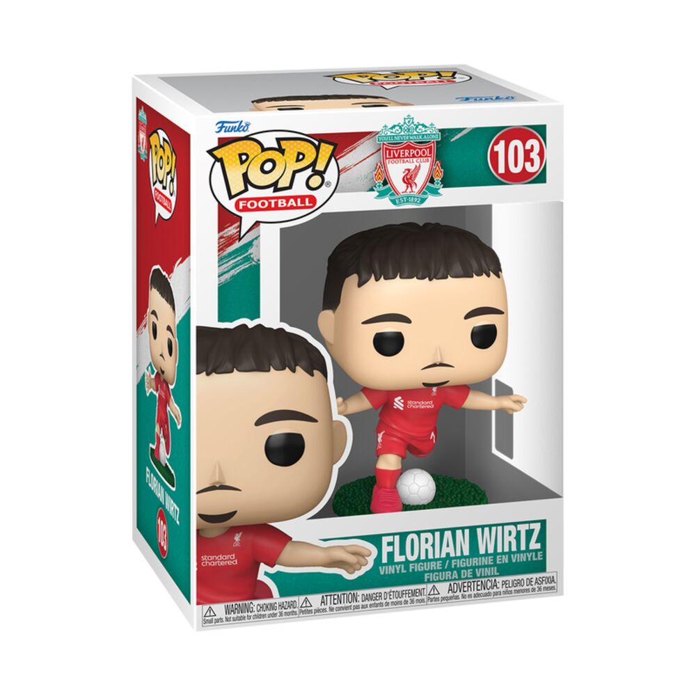 Liverpool FC Figura POP! Football Vinyl Florian Wirtz 9 cm