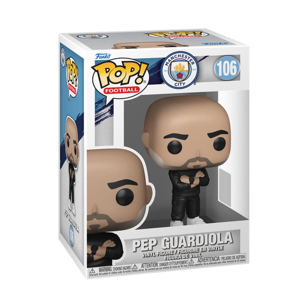 Manchester City F.C. Figura POP! Football Vinyl Pep Guardiola 9 cm